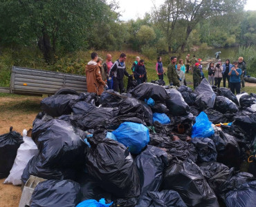 Уборка озера в деревне Кощино, 04.09.2022 - 33