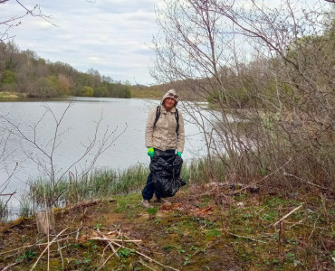 Уборка озера "Александровское", 23.04.2023 - 52